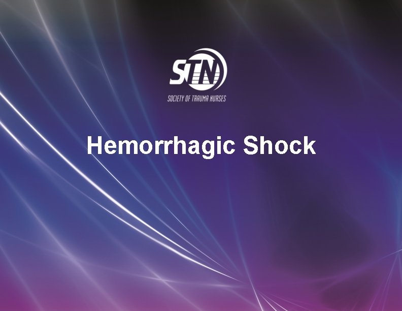 Hemorrhagic Shock 