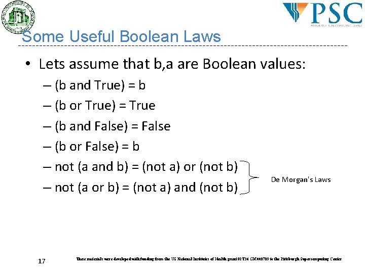 Some Useful Boolean Laws • Lets assume that b, a are Boolean values: – Some Useful Boolean Laws • Lets assume that b, a are Boolean values: –