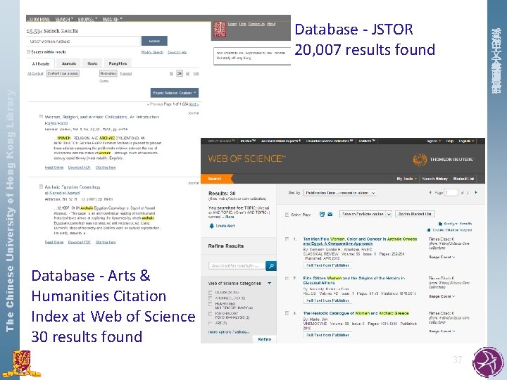 The Chinese University of Hong Kong Library Database - JSTOR 20, 007 results found