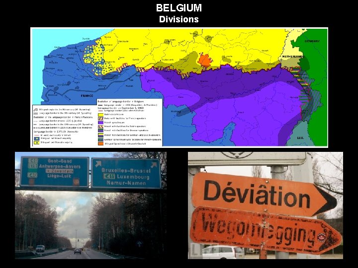 BELGIUM Divisions 
