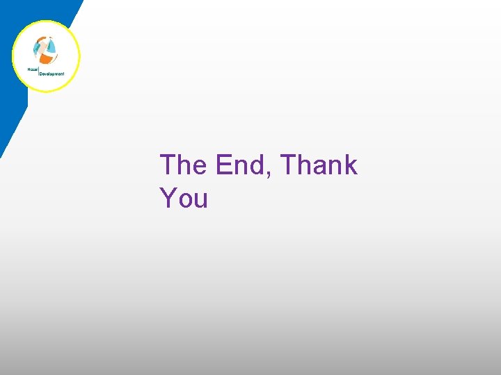 The End, Thank You 