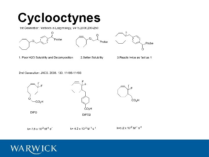 Cyclooctynes 
