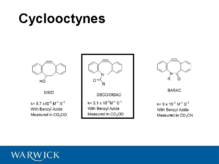 Cyclooctynes 