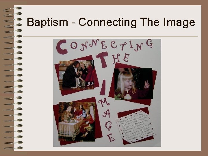 Baptism - Connecting The Image 