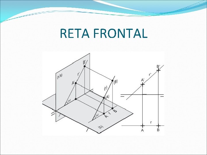 RETA FRONTAL  RETA FRONTAL