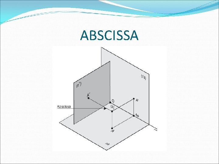 ABSCISSA  ABSCISSA