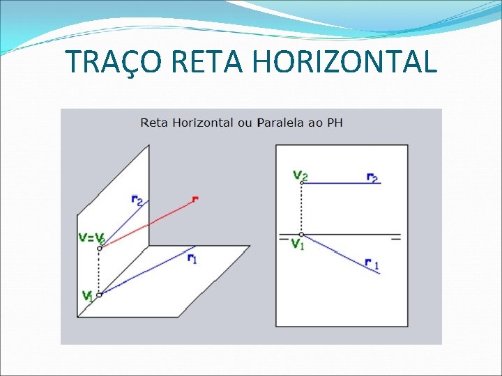 TRAÇO RETA HORIZONTAL  TRAÇO RETA HORIZONTAL