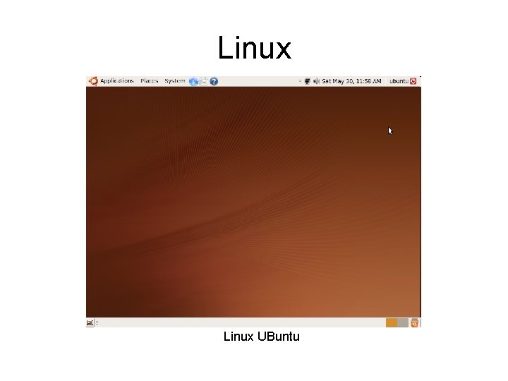 Linux UBuntu 