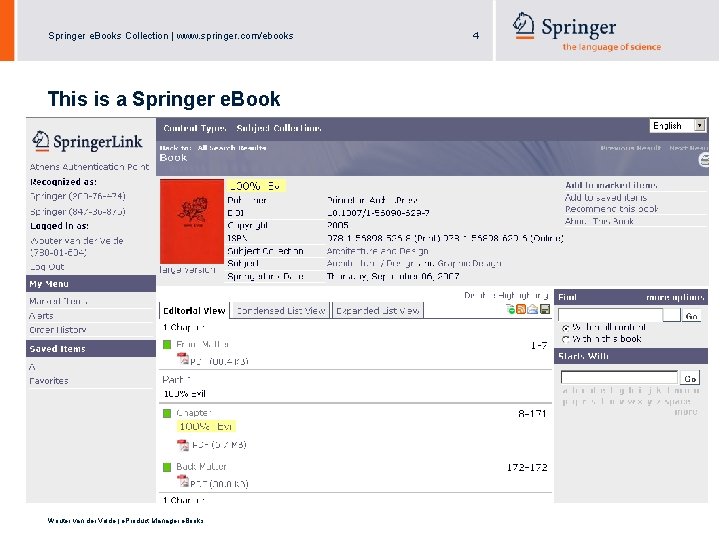 Springer e. Books Collection | www. springer. com/ebooks This is a Springer e. Book