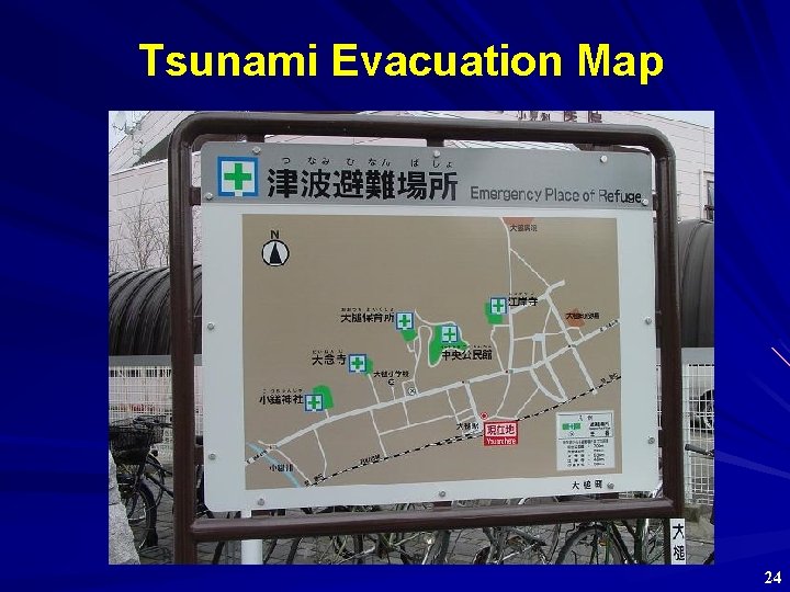 Tsunami Evacuation Map 24 