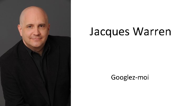 Jacques Warren Googlez-moi 