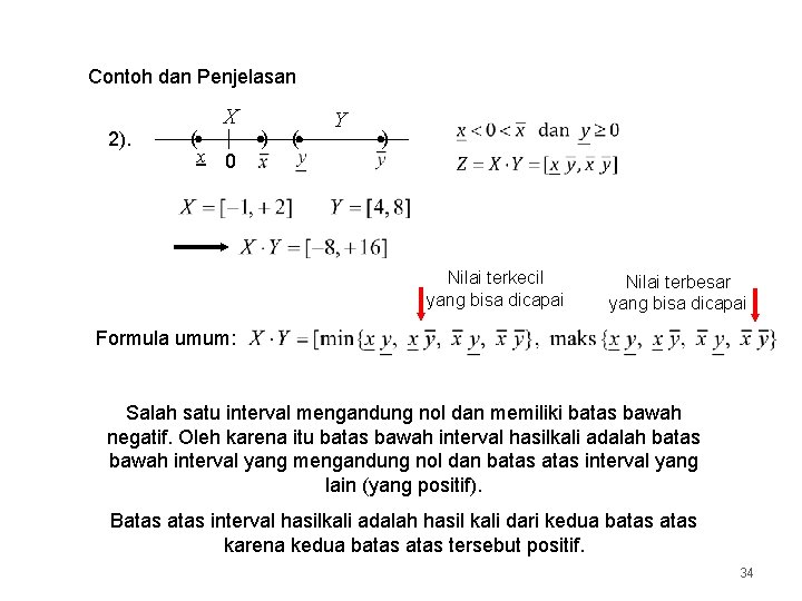 Contoh dan Penjelasan X 2). ( x 0 ) ( Y ) Nilai terkecil