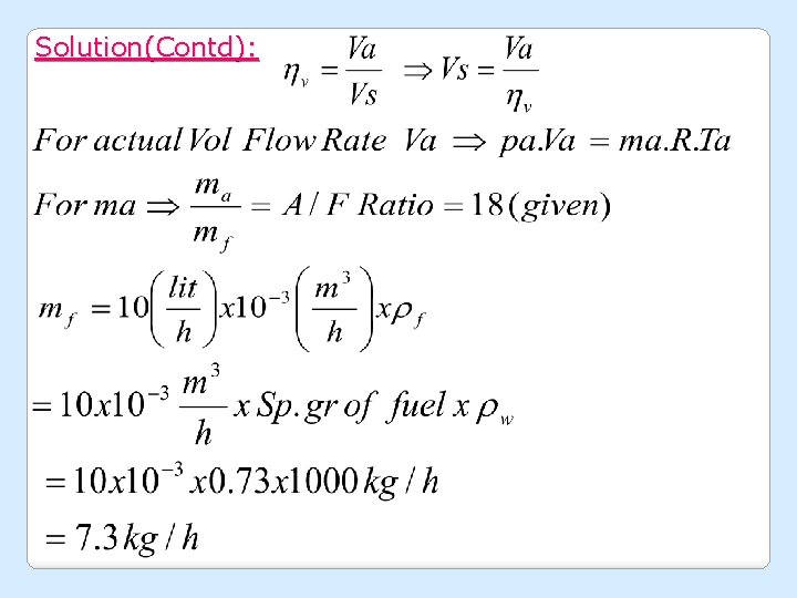 Solution(Contd): 