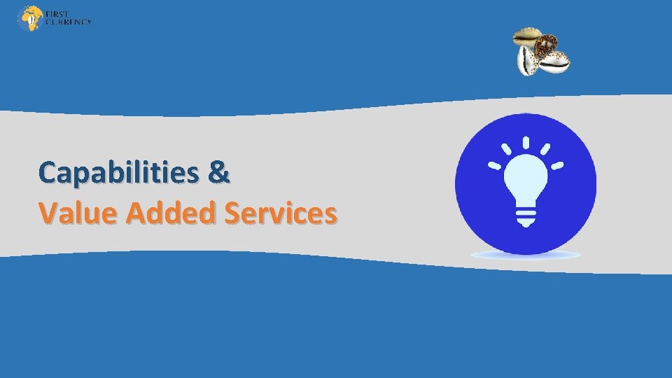Capabilities & Value Added Services 