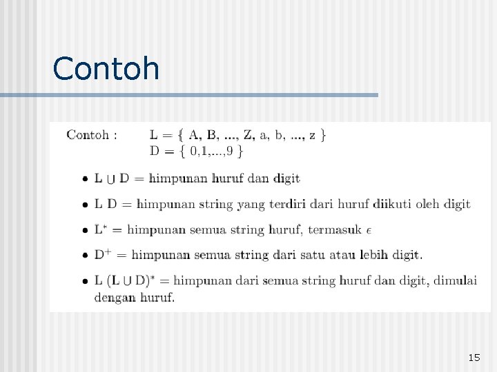 Contoh 15 Contoh 15