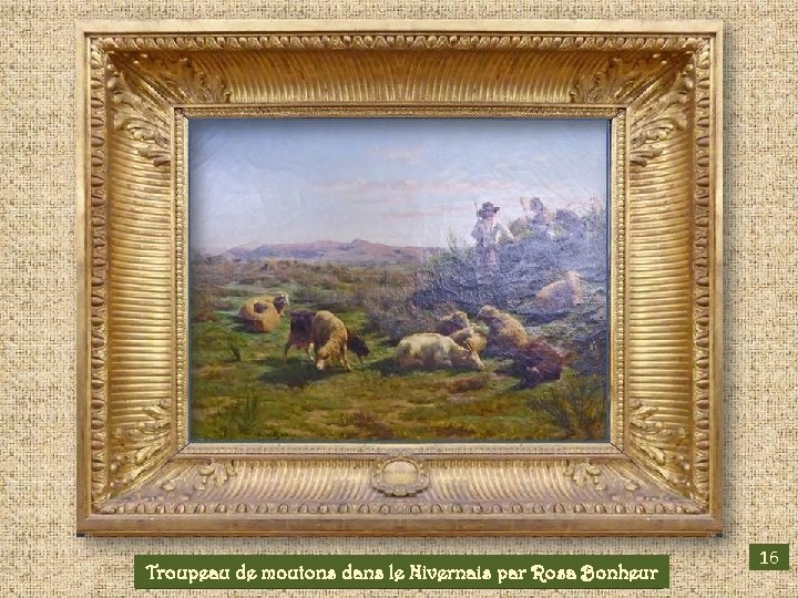 Troupeau de moutons dans le Nivernais par Rosa Bonheur 16 