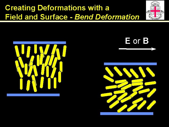 Creating Deformations with a Field and Surface - Bend Deformation E or B 