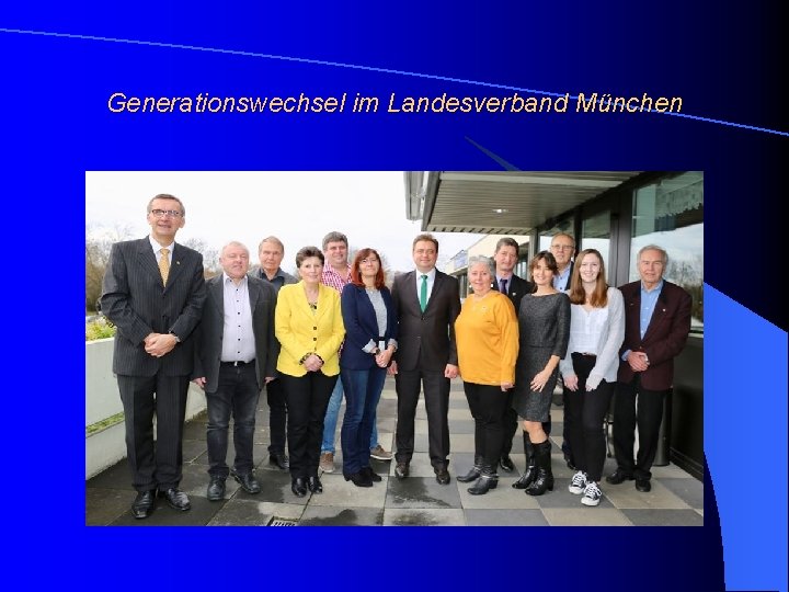 Generationswechsel im Landesverband München 