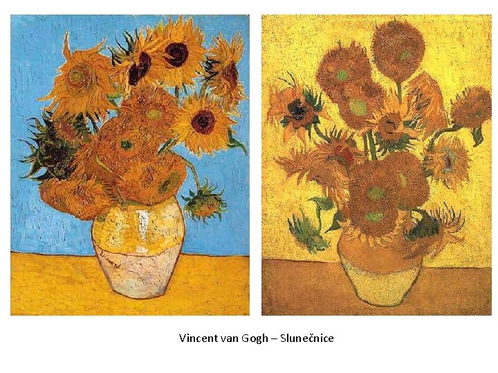 Vincent van Gogh – Slunečnice 