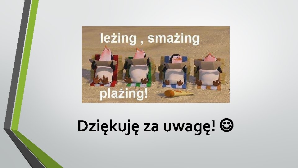 Dziękuję za uwagę! 