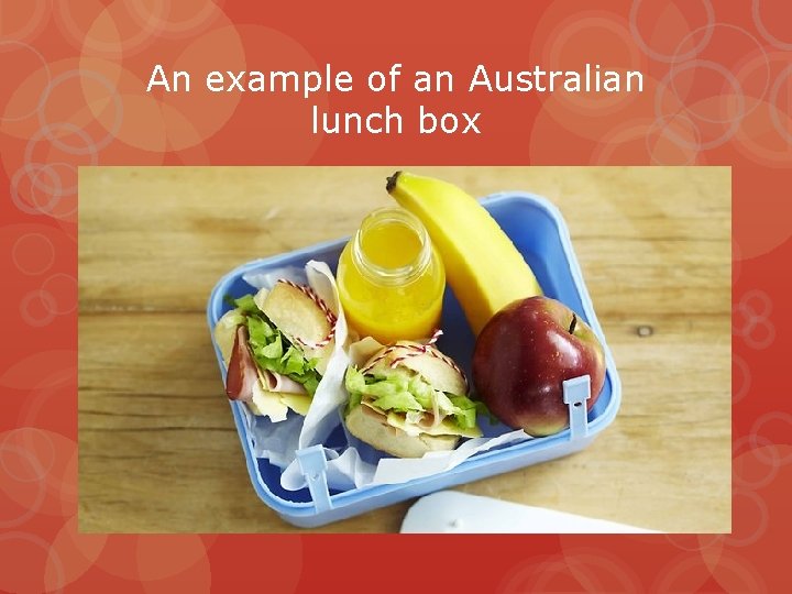 An example of an Australian lunch box 