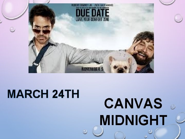 MARCH 24 TH CANVAS MIDNIGHT 