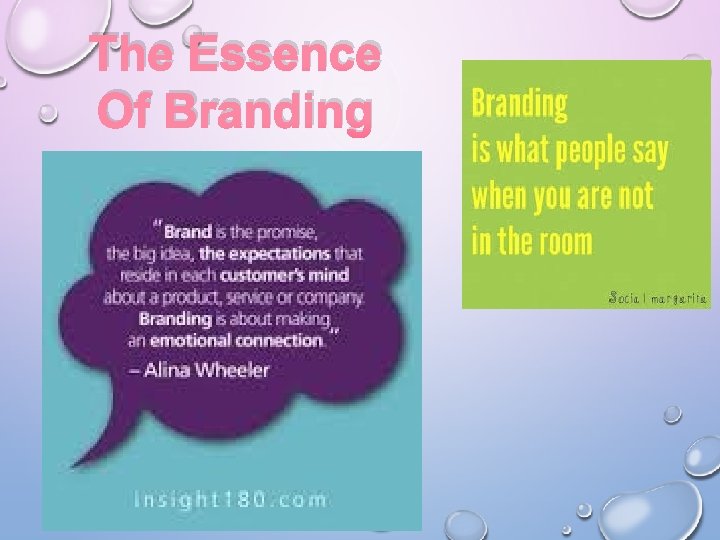 The Essence Of Branding 