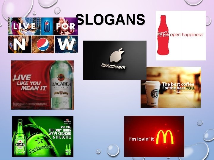 SLOGANS 