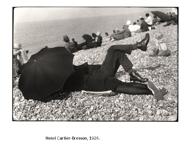 Henri Cartier-Bresson, 1926. 