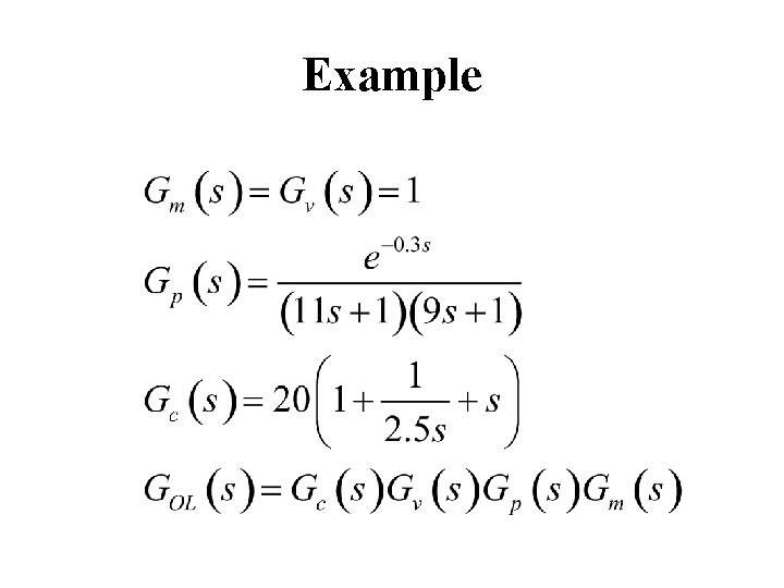 Example Example