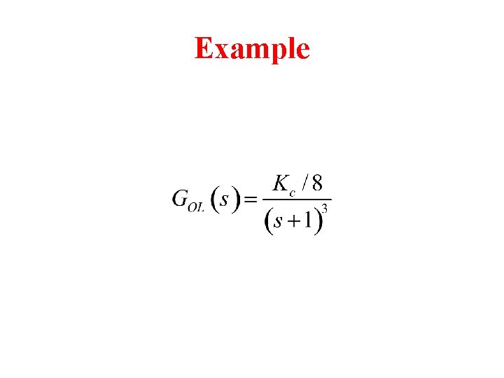 Example Example