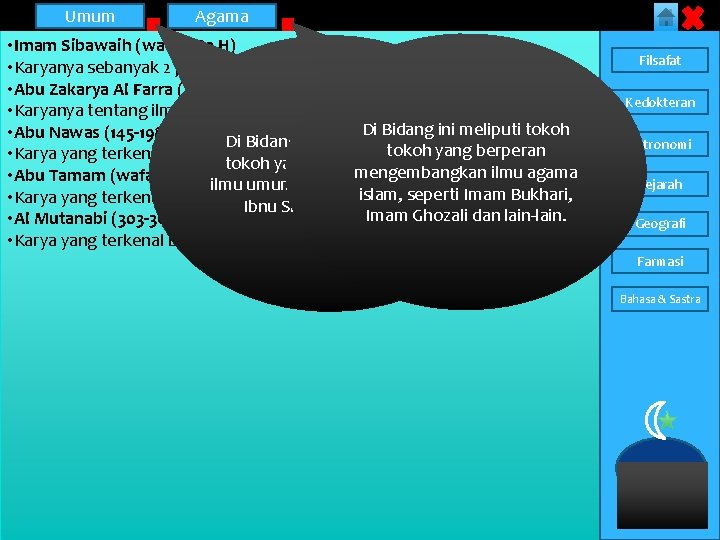 Umum Agama • Imam Sibawaih (wafat 183 H) • Karyanya sebanyak 2 jilid dan Umum Agama • Imam Sibawaih (wafat 183 H) • Karyanya sebanyak 2 jilid dan