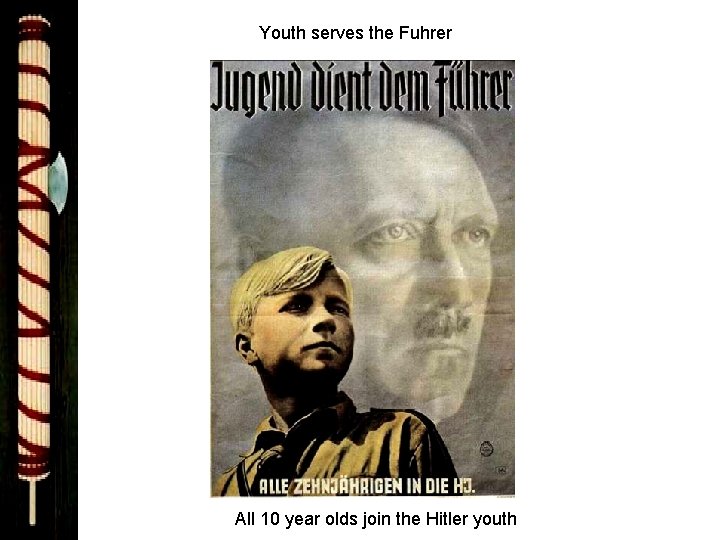Youth serves the Fuhrer All 10 year olds join the Hitler youth 