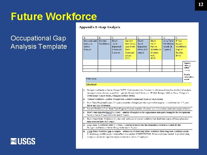 12 Future Workforce Occupational Gap Analysis Template 