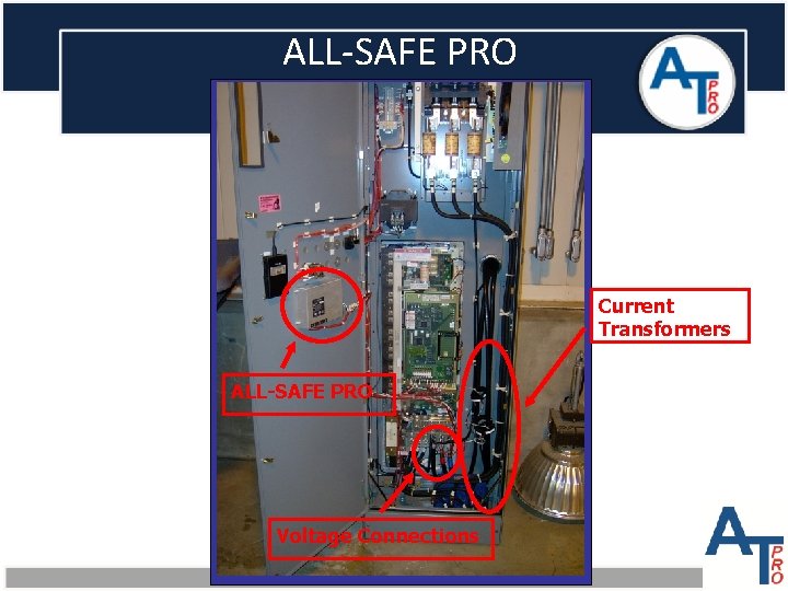 ALL-SAFE PRO Current Transformers ALL-SAFE PRO Voltage Connections 