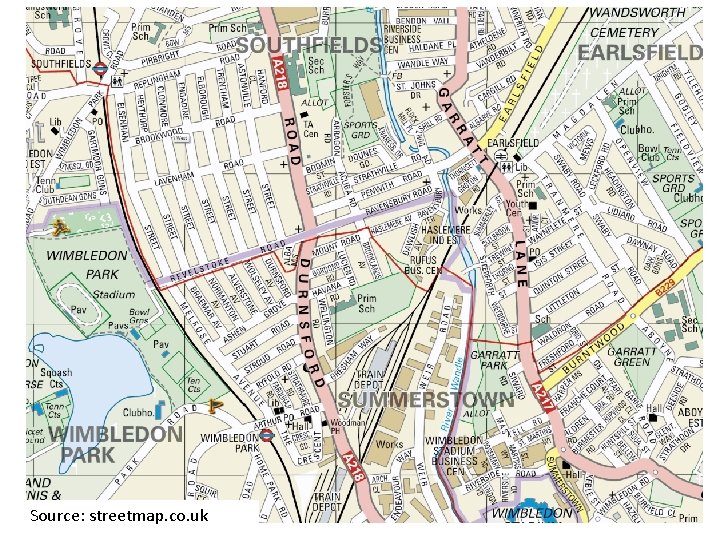 Crime mapping Source: streetmap. co. uk 