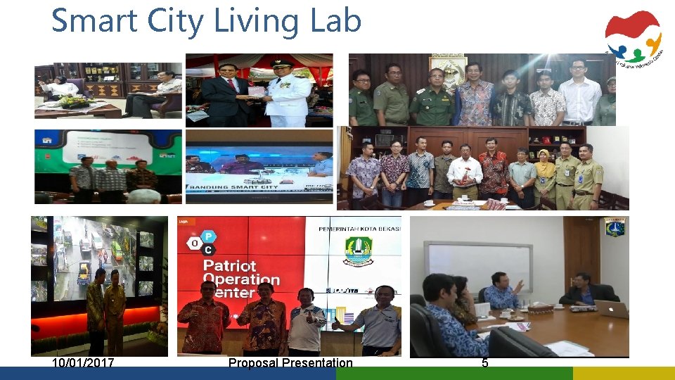 Smart City Living Lab 10/01/2017 Proposal Presentation 5 
