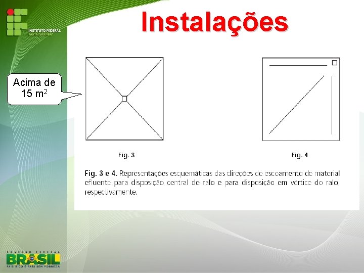 Instalações Acima de 15 m 2 
