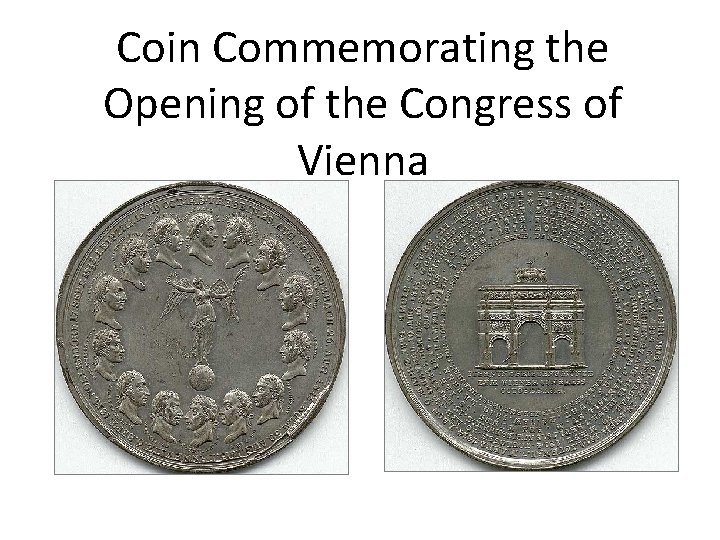 Coin Commemorating the Opening of the Congress of Vienna 