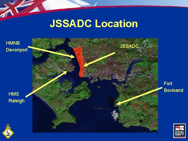 JSSADC Location HMNB Devonport HMS Raleigh JSSADC Fort Bovisand 8 