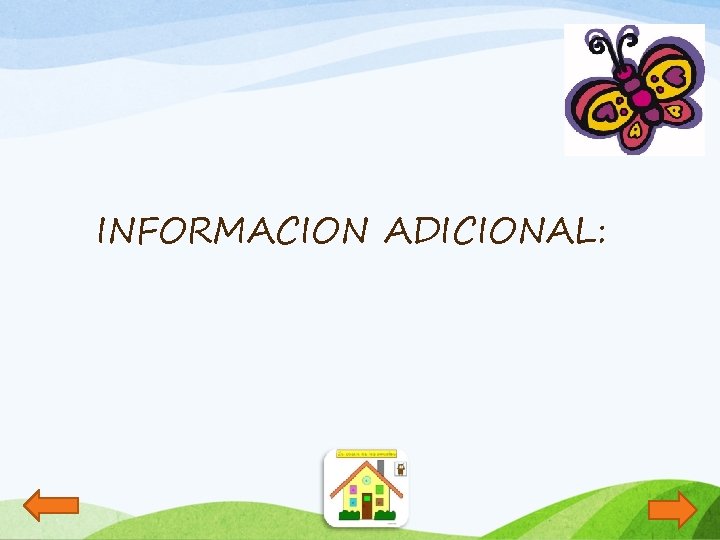 INFORMACION ADICIONAL: 