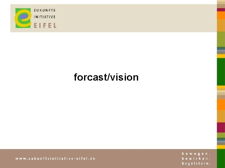 forcast/vision 