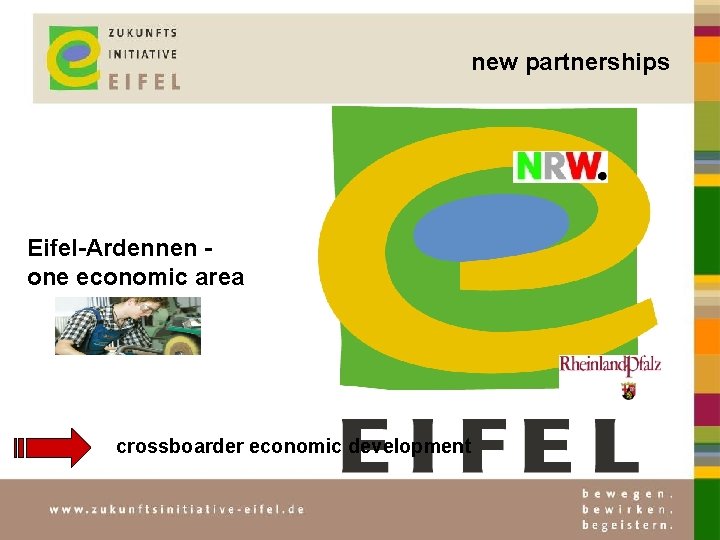 new partnerships Eifel-Ardennen one economic area crossboarder economic development 
