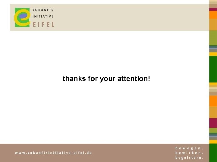 thanks for your attention! 