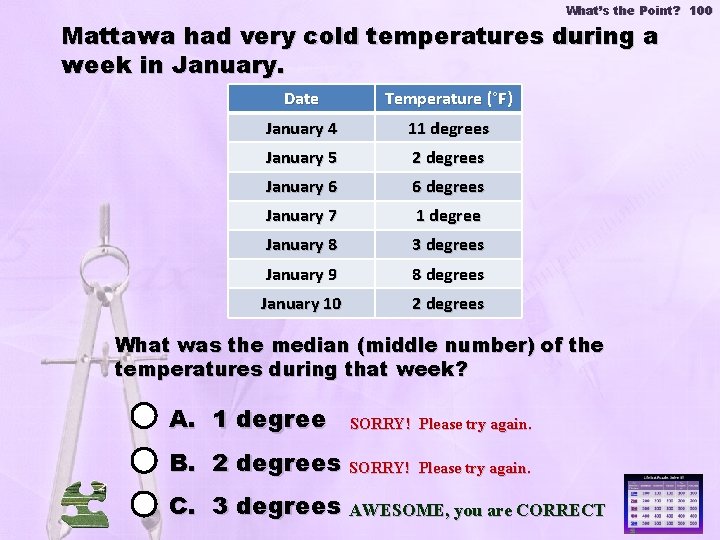 What’s the Point? 100 Mattawa had very cold temperatures during a week in January.