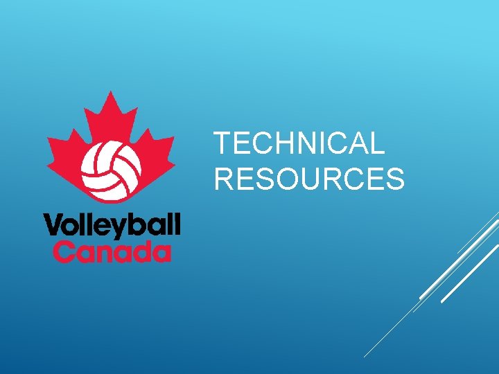 TECHNICAL RESOURCES 