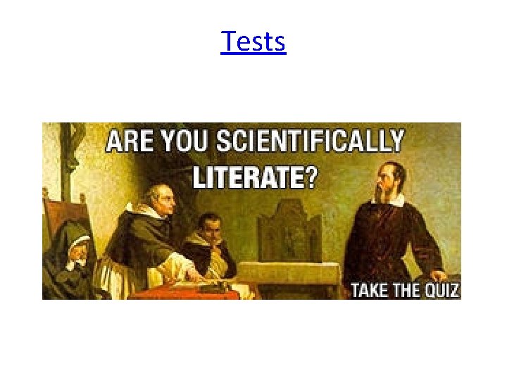 Tests 