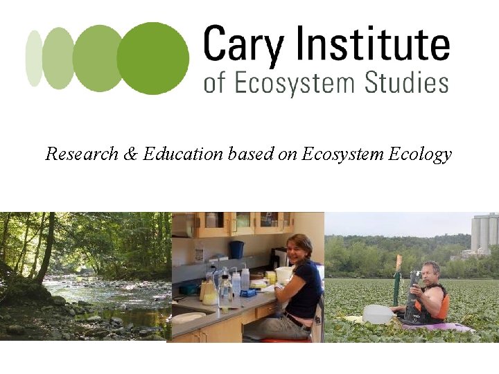 Research & Education based on Ecosystem Ecology 