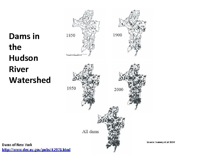 Dams in the Hudson River Watershed Dams of New York http: //www. dec. ny.