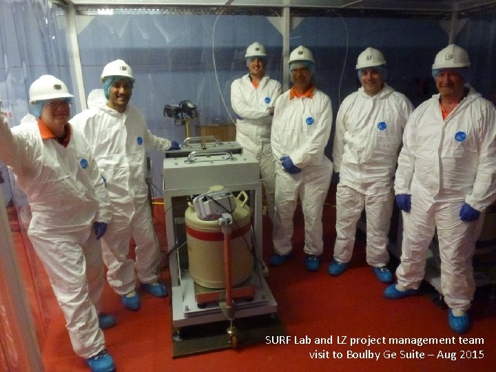 ULB Material Screening S. M. Paling - Boulby@stfc. ac. uk SURF Lab and LZ